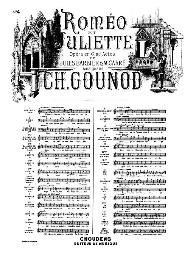 Air De Roméo Et Juliette No.4